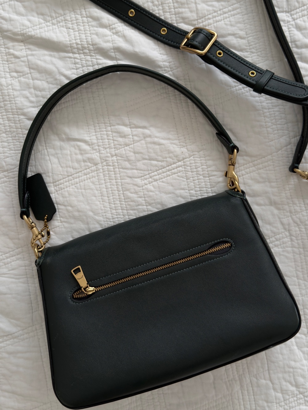 Coach Soft Tabby Shoulder Bag with Signature 'C' Hardware - Picture 6 of 7